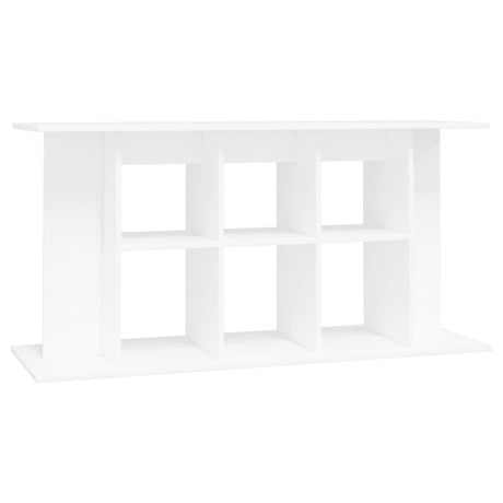 Aquarium Stand 120x40x60 cm in White Multilayer Wood