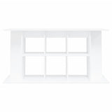 Aquarium Stand 120x40x60 cm in White Multilayer Wood