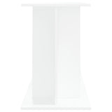 Aquarium Stand 120x40x60 cm in White Multilayer Wood