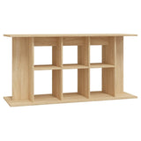 Aquarium stand 120x40x60 cm Sonoma oak plywood