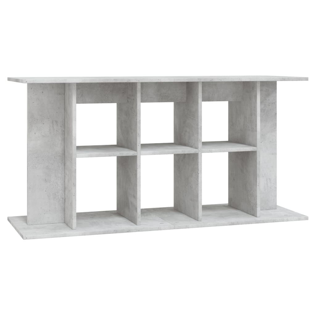 Aquarium Support 120x40x60 cm Cement Gray Multilayer Wood