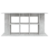 Aquarium Support 120x40x60 cm Cement Gray Multilayer Wood