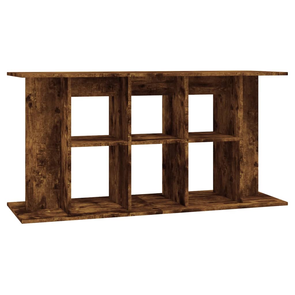 Aquarium stand 120x40x60 cm in smoked oak plywood