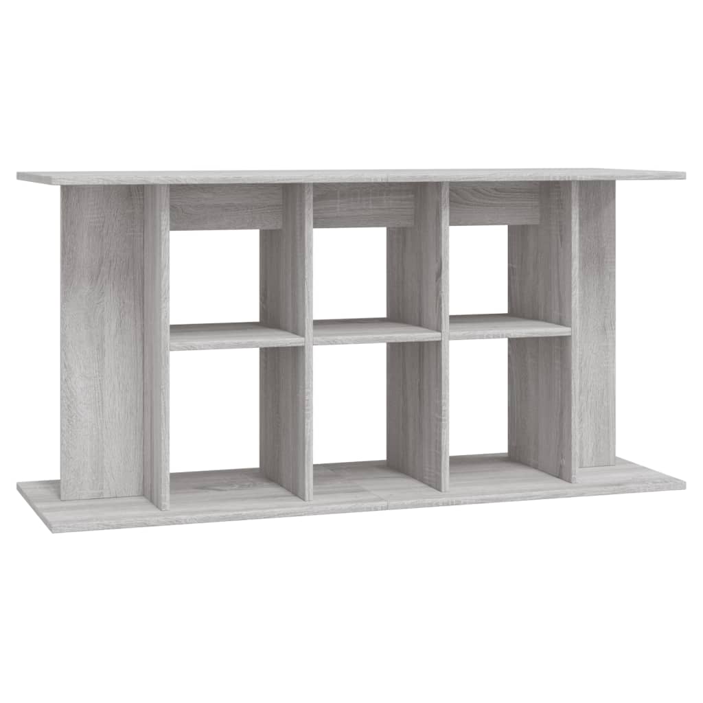 Aquarium Stand 120x40x60 cm Sonoma Gray Plywood