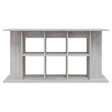 Aquarium Stand 120x40x60 cm Sonoma Gray Plywood