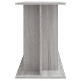 Aquarium Stand 120x40x60 cm Sonoma Gray Plywood