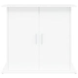 White Aquarium Stand 81x36x73 cm in Multilayer Wood