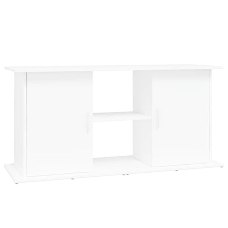 Aquarium Stand 121x41x58 cm in White Multilayer Wood