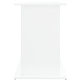 Aquarium Stand 121x41x58 cm in White Multilayer Wood