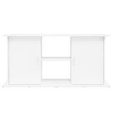 Supporto Acquario 121x41x58 cm Legno Multistrato Bianco Lucido