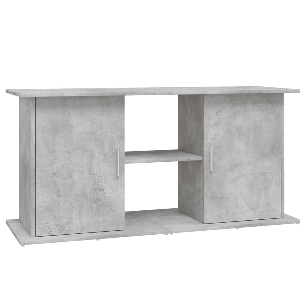 Supporto Acquario 121x41x58 cm Legno Multistrato Grigio Cemento