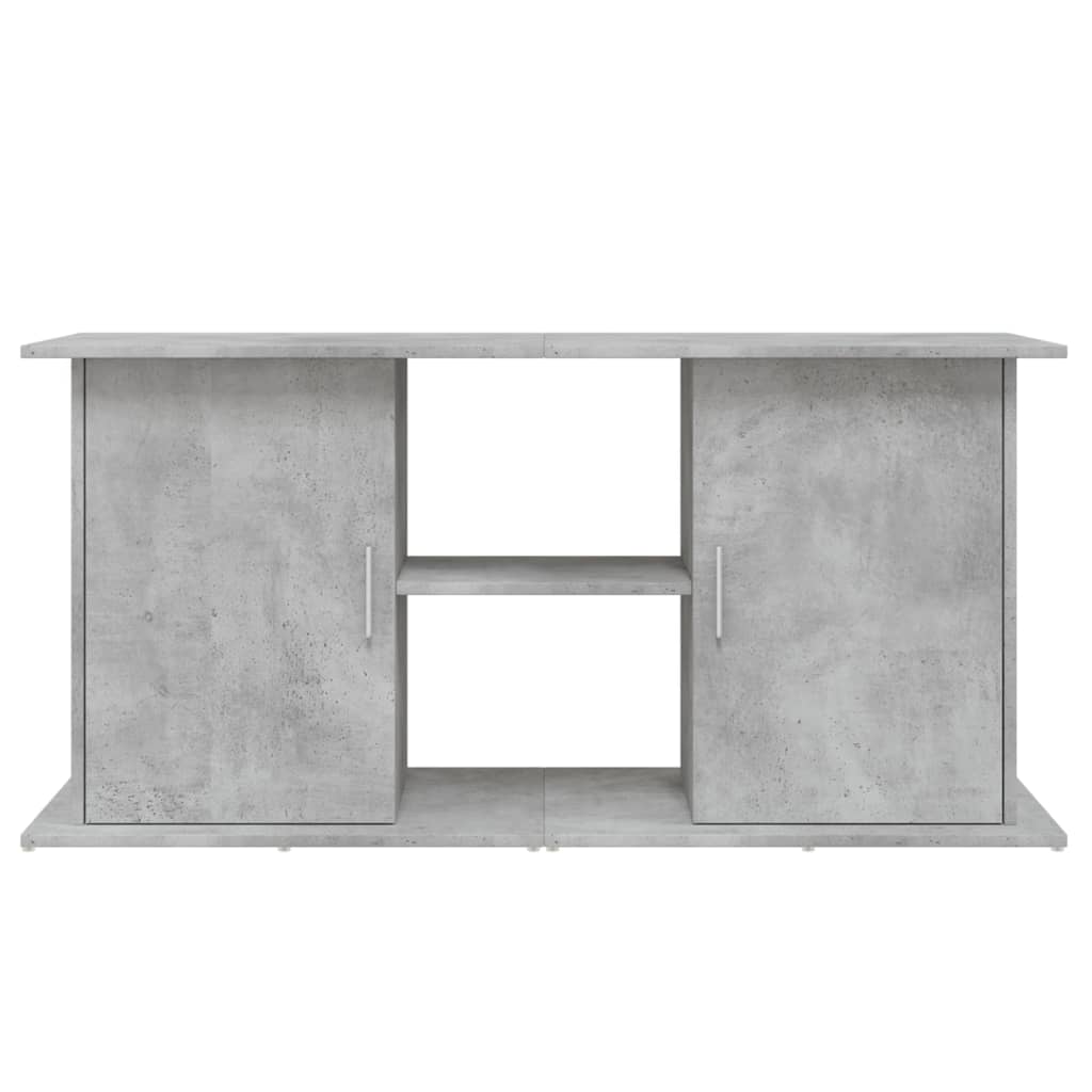 Supporto Acquario 121x41x58 cm Legno Multistrato Grigio Cemento