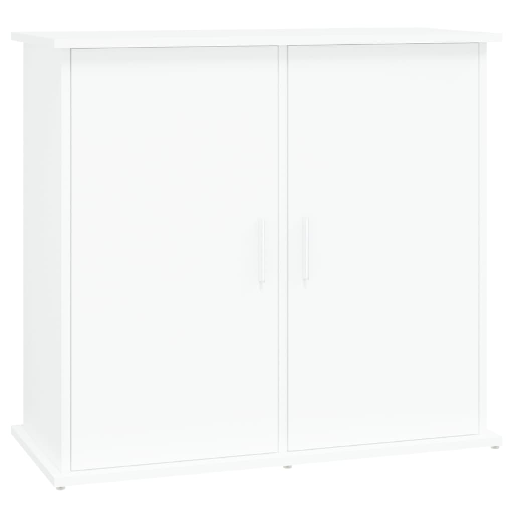 Supporto per Acquario Bianco 81x36x73 cm in Legno Multistrato