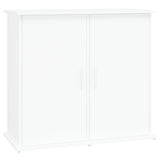 White Aquarium Stand 81x36x73 cm in Multilayer Wood