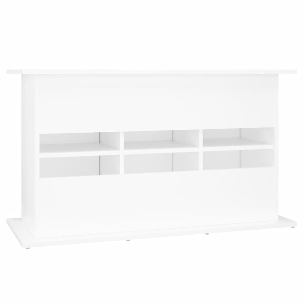 Aquarium Stand 101x41x58 cm in White Multilayer Wood