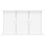 Supporto Acquario 101x41x58 cm Legno Multistrato Bianco Lucido