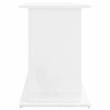 Supporto Acquario 101x41x58 cm Legno Multistrato Bianco Lucido