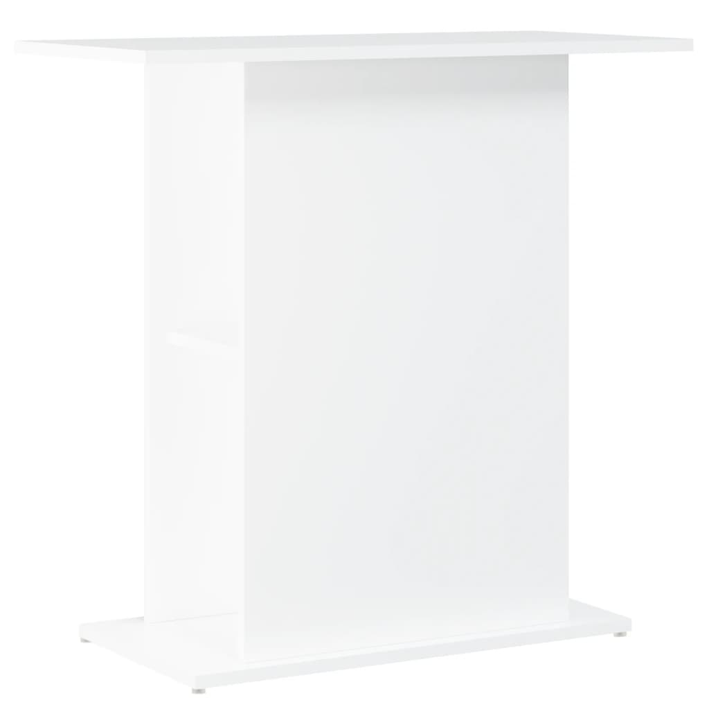 Supporto per Acquario Bianco 75x36x72,5 cm Legno Multistrato