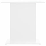 White Aquarium Stand 75x36x72.5 cm Multilayer Wood