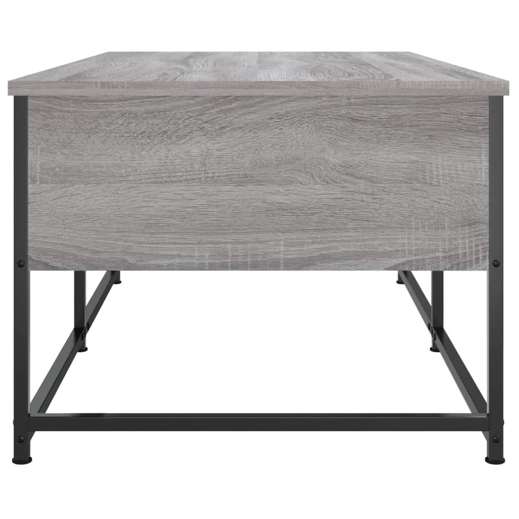 Tavolino da Salotto Grigio Sonoma 100x51x40cm Legno Multistrato