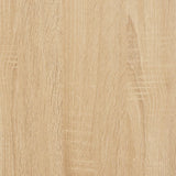 Tavolo Consolle Rovere Sonoma 100x32x75 cm in Legno Multistrato