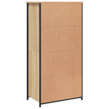 Credenza Rovere Sonoma 62x36x121,5 cm in Legno Multistrato