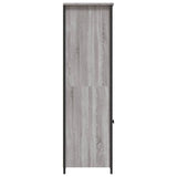 Credenza Grigio Sonoma 62x36x121,5 cm in Legno Multistrato