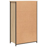 Credenza Rovere Sonoma 62x32x103,5 cm in Legno Multistrato