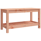 Panca da Giardino 82,5x35x45 cm in Legno Massello di Douglas