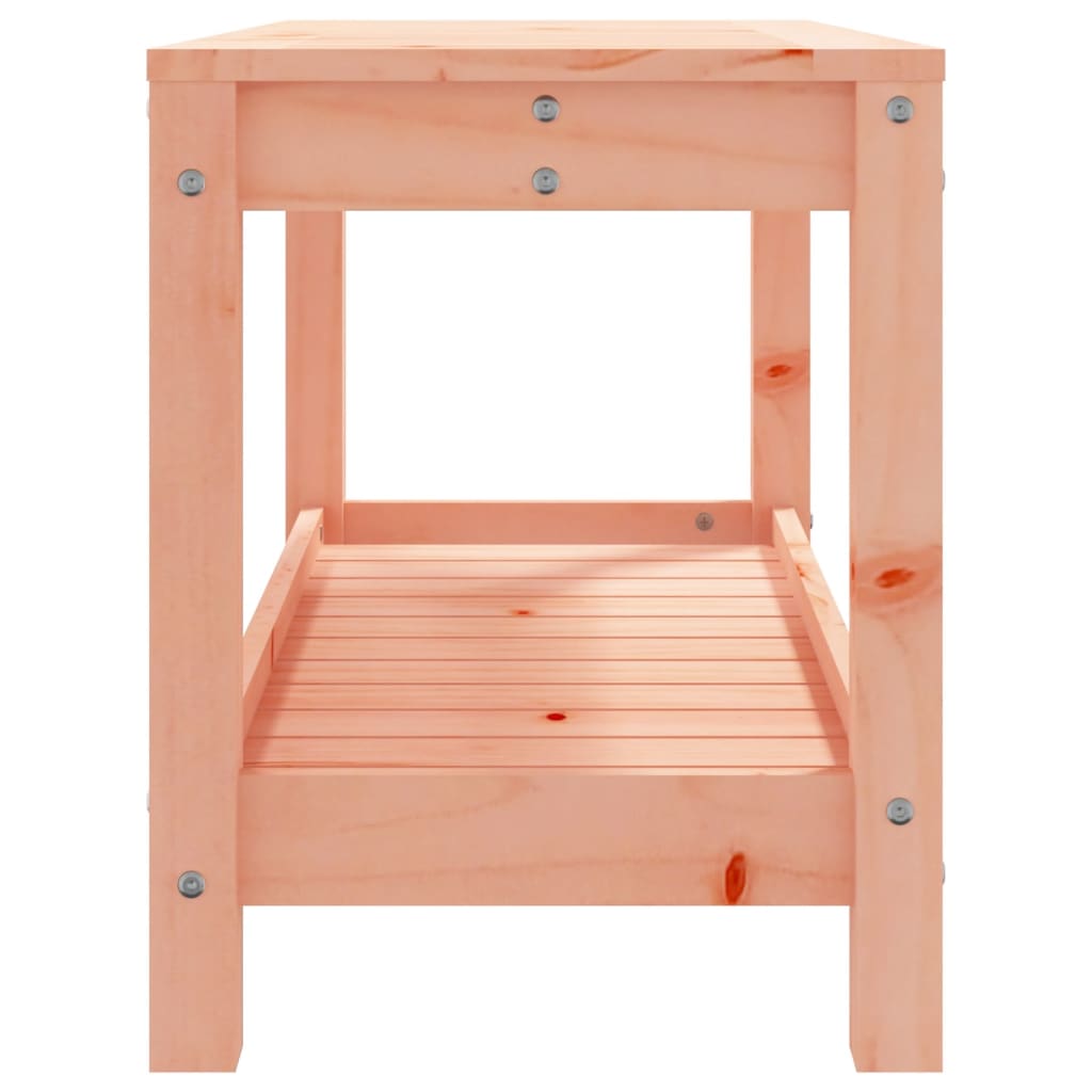 Panca da Giardino 82,5x35x45 cm in Legno Massello di Douglas