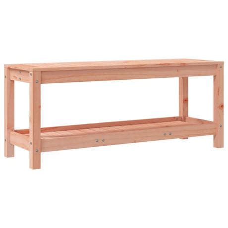 Panca da Giardino 108x35x45 cm in Legno Massello di Douglas