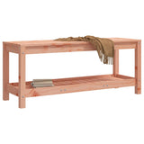 Panca da Giardino 108x35x45 cm in Legno Massello di Douglas