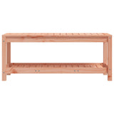 Panca da Giardino 108x35x45 cm in Legno Massello di Douglas