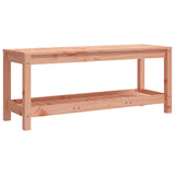 Panca da Giardino 108x35x45 cm in Legno Massello di Douglas