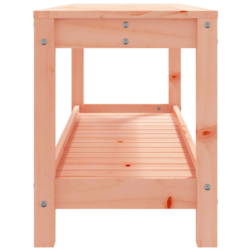 Panca da Giardino 108x35x45 cm in Legno Massello di Douglas