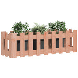 Fioriera Rialzata Giardino Recinzione 100x30x30cm Legno Douglas