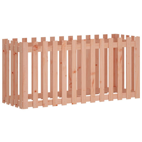 Fioriera Rialzata Giardino Recinzione 150x50x70cm Legno Douglas