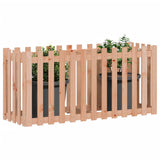 Fioriera Rialzata Giardino Recinzione 150x50x70cm Legno Douglas