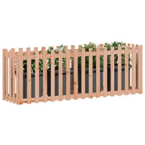 Fioriera Rialzata Giardino Recinzione 200x50x70cm Legno Douglas