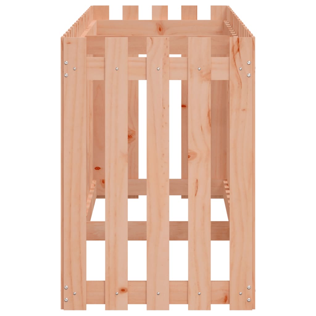 Fioriera Rialzata Giardino Recinzione 200x50x70cm Legno Douglas