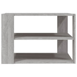 Tavolino Salotto Grigio Sonoma 59,5x59,5x40cm Legno Multistrato