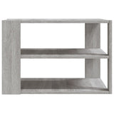 Tavolino Salotto Grigio Sonoma 59,5x59,5x40cm Legno Multistrato