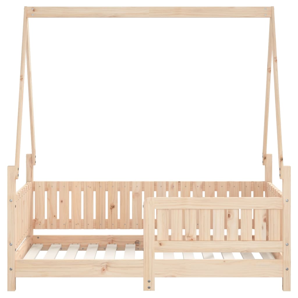 Giroletto per Bambini 70x140 cm in Legno Massello di Pino