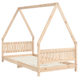 Giroletto per Bambini 90x190 cm in Legno Massello di Pino