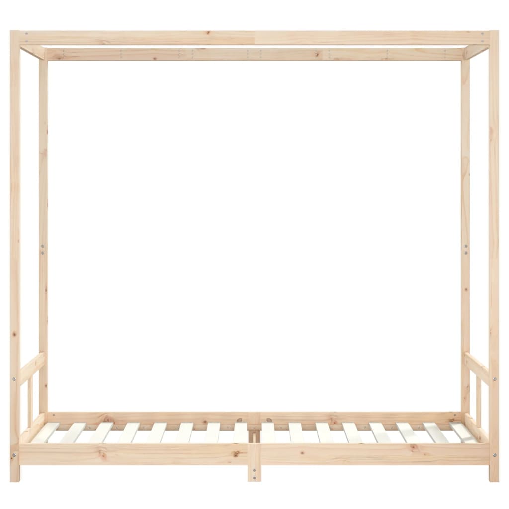 Giroletto per Bambini 80x200 cm in Legno Massello di Pino