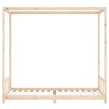 Giroletto per Bambini 90x200 cm in Legno Massello di Pino