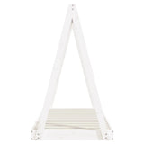 Giroletto per Bambini Bianco 70x140cm in Legno Massello di Pino