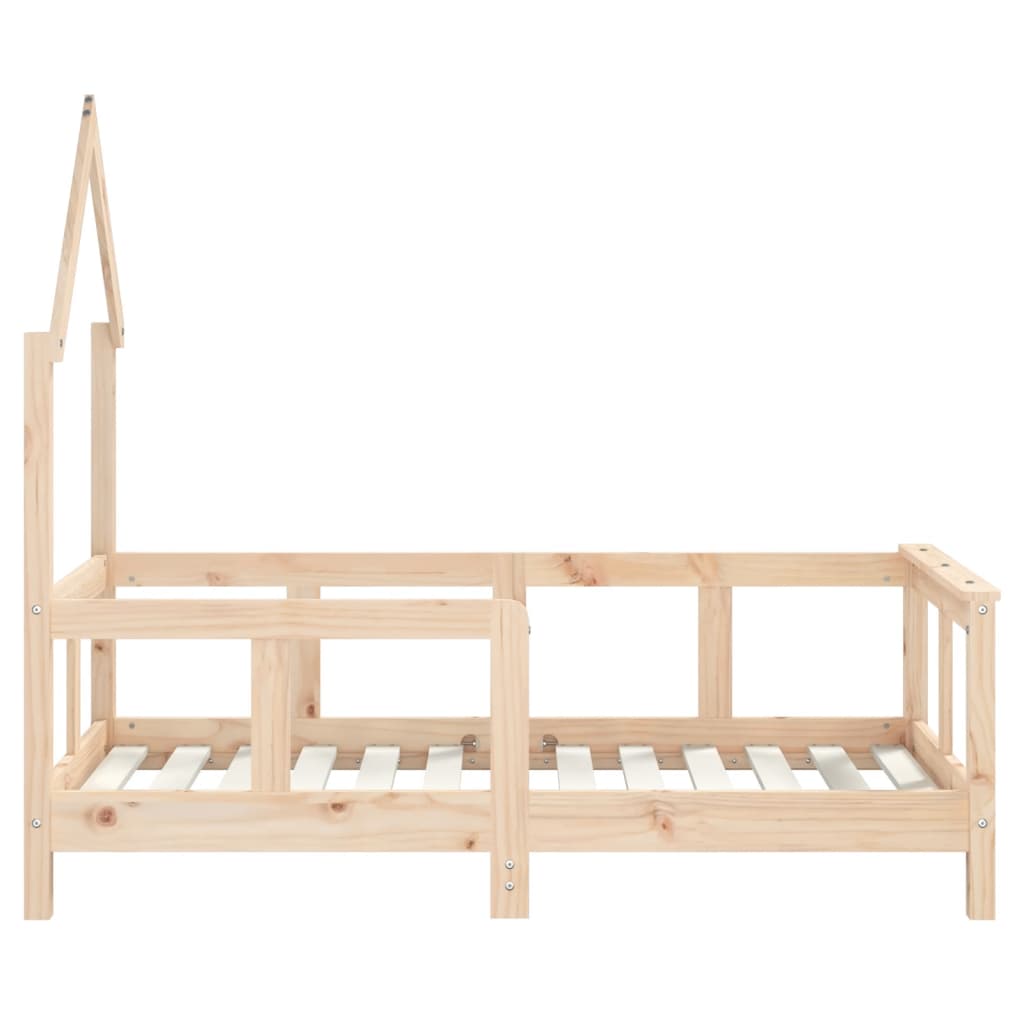 Giroletto per Bambini 70x140 cm in Legno Massello di Pino