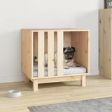 Dog House 60x45x57 cm in Solid Pine Wood