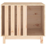 Dog House 70x50x62 cm in Solid Pine Wood